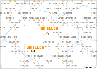 map of Muriellos