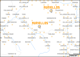 map of Muriellos