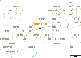 map of Murieta