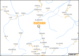 map of Murīḩah