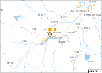 map of Murīh