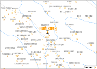 map of Mūrīkash