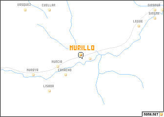 map of Murillo