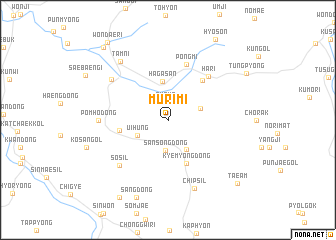 map of Murimi