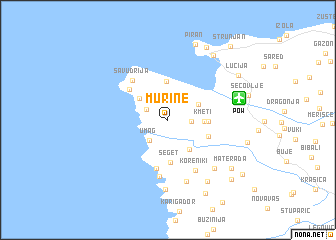 map of Murine