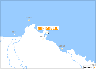 map of Muris-Kecil