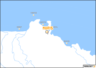 map of Muris