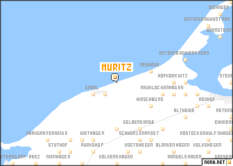 map of Müritz