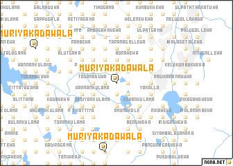 map of Muriyakadawala