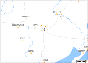 map of Muri