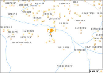 map of Mūrī