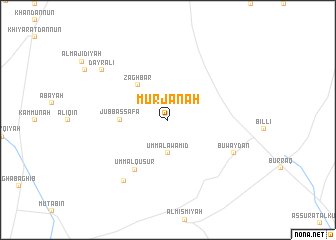 map of Murjānah