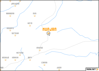 map of Murjan