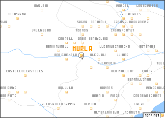 map of Murla