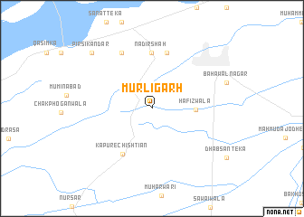 map of Murlīgarh