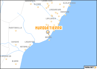 map of Muro de Tierra