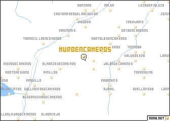 map of Muro en Cameros