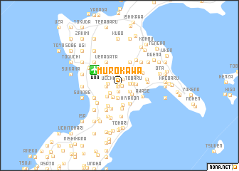 map of Murokawa