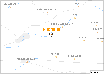 map of Muromka