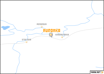 map of Muromka