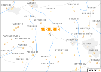 map of Murovana