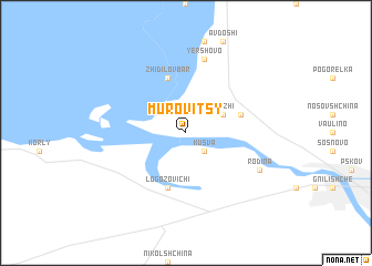 map of Murovitsy