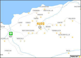 map of Muro