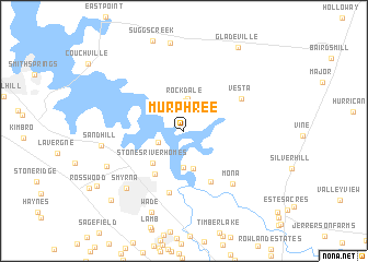 map of Murphree