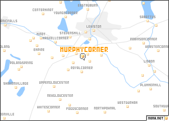 map of Murphy Corner