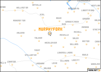 map of Murphyfork