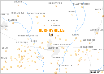 map of Murphy Hills