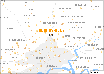 map of Murphy Hills