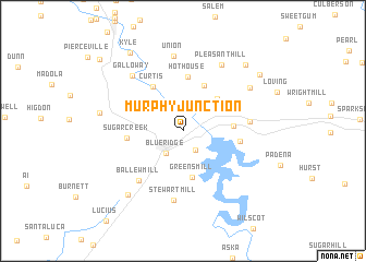 map of Murphy Junction