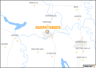 map of Murphysboro