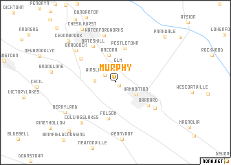 map of Murphy
