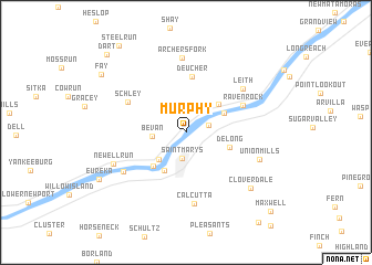 map of Murphy