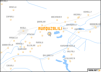 map of Murquzalılı