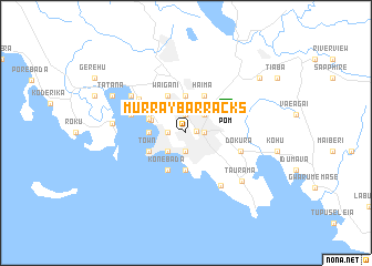 map of Murray Barracks