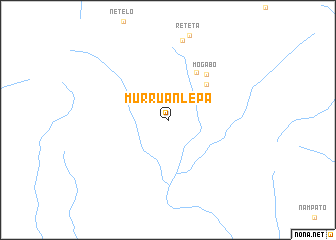 map of Murruanlèpa