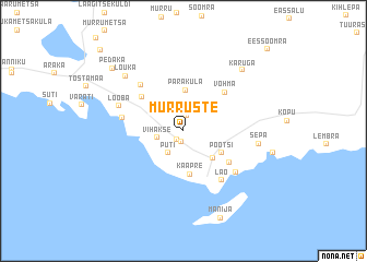 map of Murruste