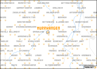 map of Murrwangen