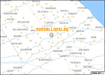 map of Mürsǝlliqışlaq