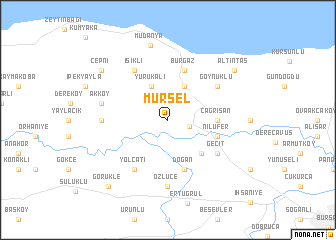 map of Mürsel