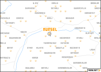 map of Mürsel