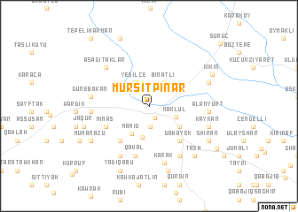 map of Mürşitpınar