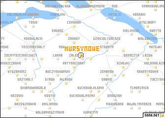 map of Mursy Nowe