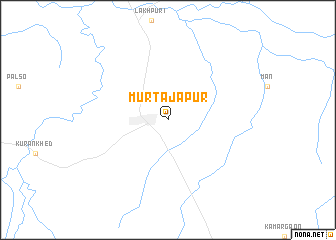 map of Murtajāpur