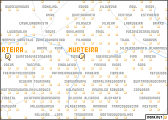 map of Murteira