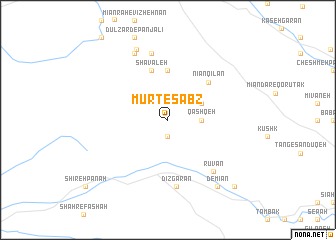 map of Mūrt-e Sabz