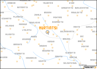 map of Murtintsi